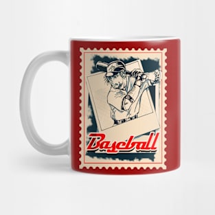 Baseball vintage card stamps Sports Fanatic Mug